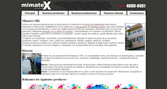 Desktop Screenshot of mimatex.com